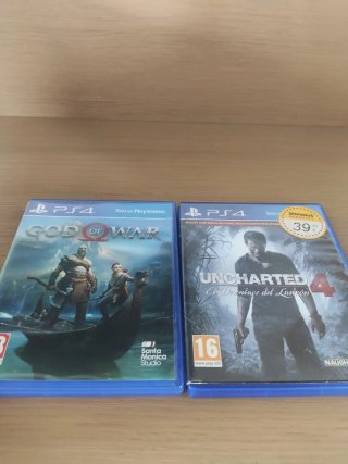 Juegos PS4: God of War y Uncharted 4