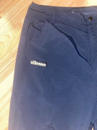 Pantalón cargo ellesse negro