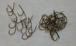 Lote 10 pesca: giratorios y anzuelos