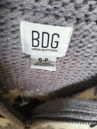 Chaqueta BDG punto invierno