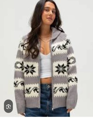 Chaqueta BDG punto invierno