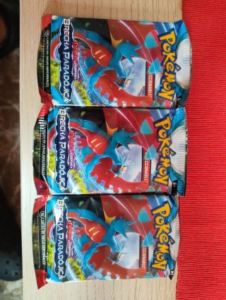Sobres Pokémon Brecha Paradójica (3 unidades)