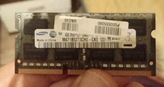 RAM Samsung 4GB DDR3 SO-DIMM Portátil