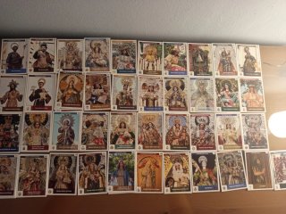 Lote Tarjetas Holy Cards Sevilla 2025
