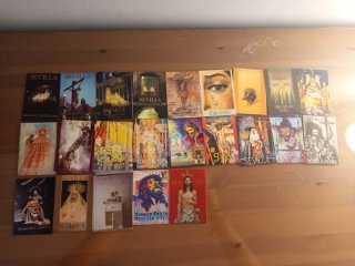 Lote Tarjetas Holy Cards Sevilla 2025