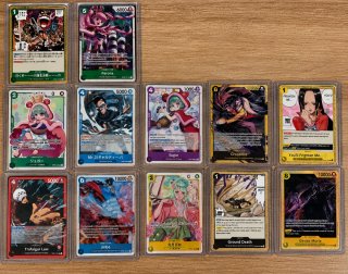 Lote 12 Cartas One Piece