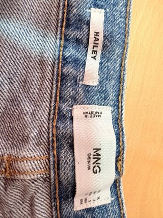 Shorts vaqueros Mango desgastados