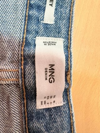 Shorts vaqueros Mango desgastados