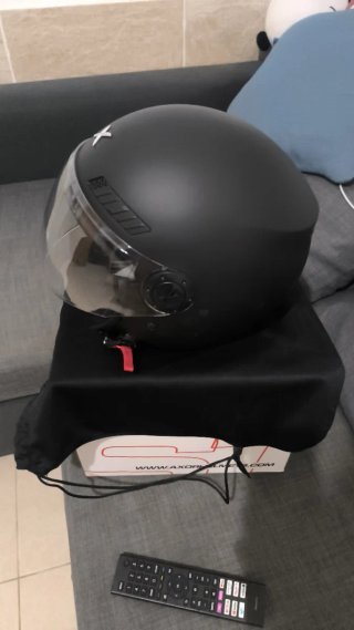 Casco Moto AXOR KIOTO SOLID Talla S