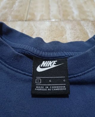 Felpa Nike Blu Navy Taglia L