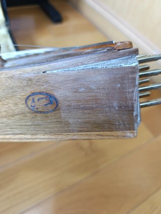 Santur Persa con 3 juegos de baquetas y estuche