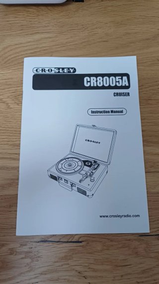Giradischi Crosley CR8005A Portatile