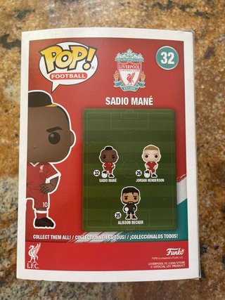 Funko Pop Sadio Mané Liverpool FC #32