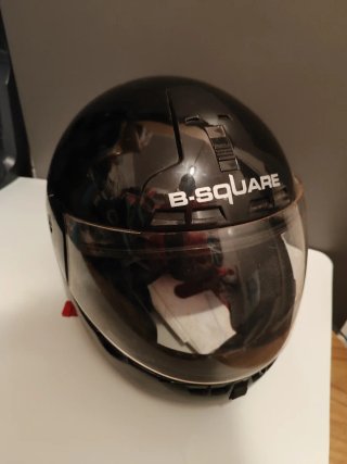 2 Cascos Moto Negro talla L y XL