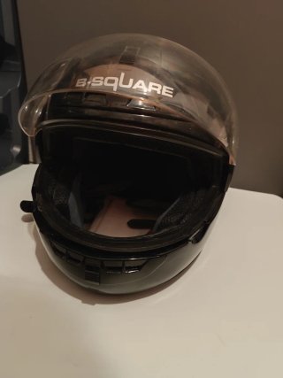 2 Cascos Moto Negro talla L y XL