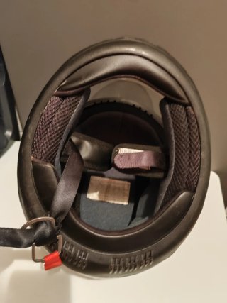 2 Cascos Moto Negro talla L y XL