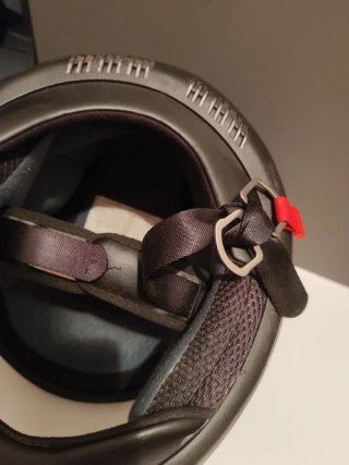 2 Cascos Moto Negro talla L y XL