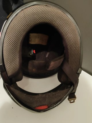 2 Cascos Moto Negro talla L y XL