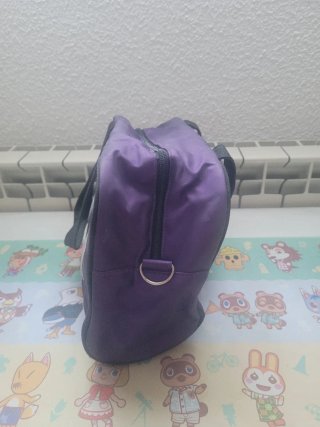 Bolso Maléfica Disney morado oscuro metalizado