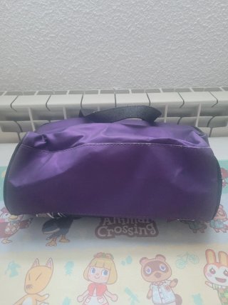 Bolso Maléfica Disney morado oscuro metalizado