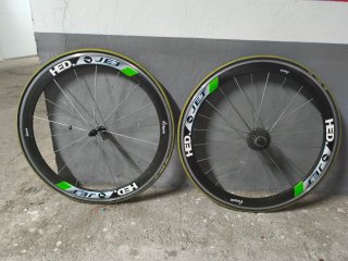 Ruedas HED JET perfil carbono