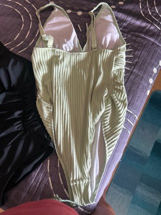 Bañadores premamá negro y verde