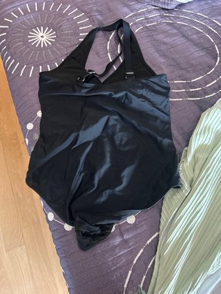 Bañadores premamá negro y verde