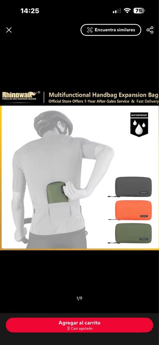 Bolsa ciclismo impermeable RHINOWALK