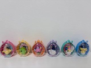 Llaveros Tamagotchi Pack x6