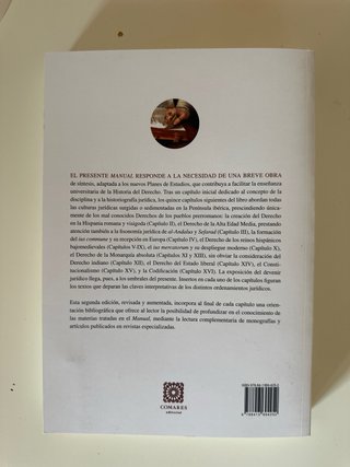 Manual de historia de derecho