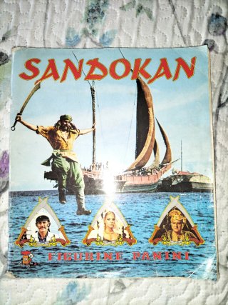 Álbum de Figuras Panini Sandokan