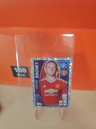 Carta Fútbol Wayne Rooney Topps
