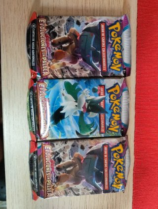 Sobres Pokémon Evoluciones en Paldea (3 unidades)