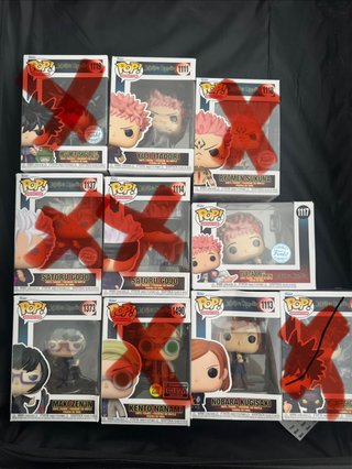Funkos JJK (Jujutsu Kaisen) - Varios Personajes