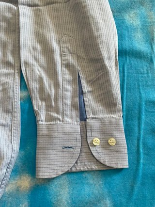 Camicia Cassera Uomo Tg. 39 Interno Blu