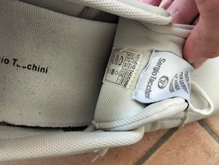 Scarpe Sergio Tacchini bianche Tg 44