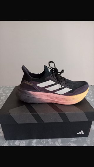 Zapatillas Adidas Running Ultraboost Negras Rosas