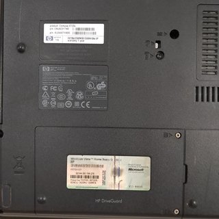 Portátil HP Compaq 6720s con funda y cargador
