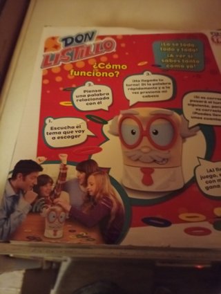 Juego de mesa Don Listillo