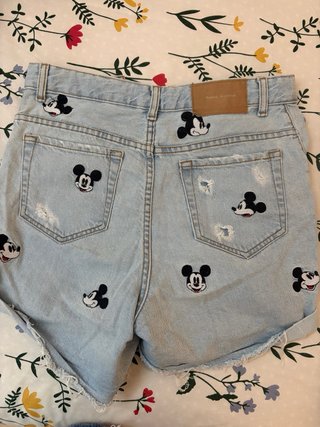 Shorts vaqueros Mickey Mouse Disney
