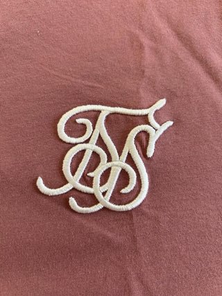 Camiseta SikSilk Rosa Tiras Laterales