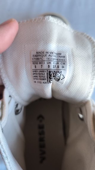 Converse Chuck Taylor Rayas Talla 37.5