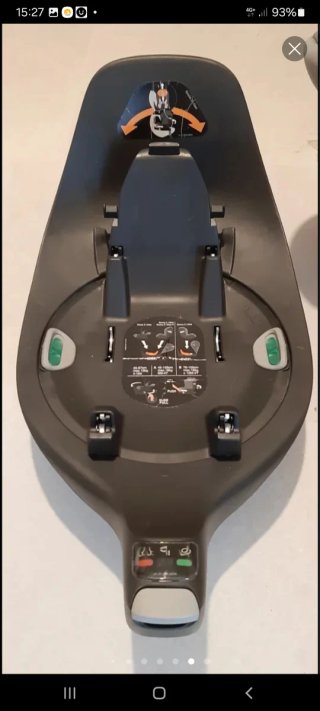 Silla de coche giratoria Cybex Portabebé