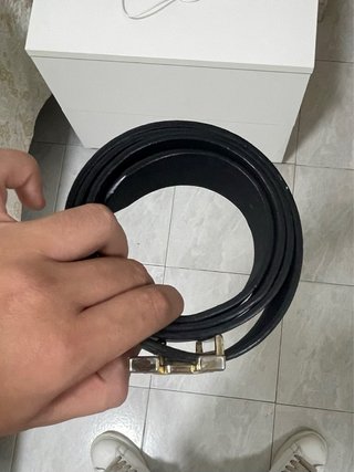 Cintura Louis Vuitton monogramma oro