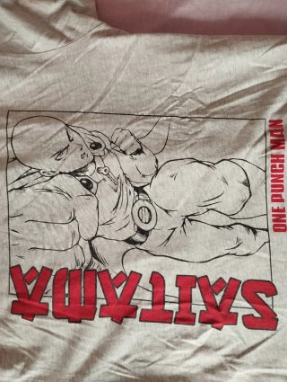 Camiseta Springfield One Punch Man Talla L