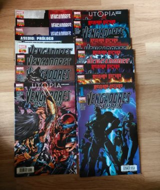 Vengadores Oscuros Completa 16 grapas