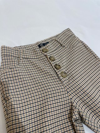 Pantalones Zara cuadros talla S