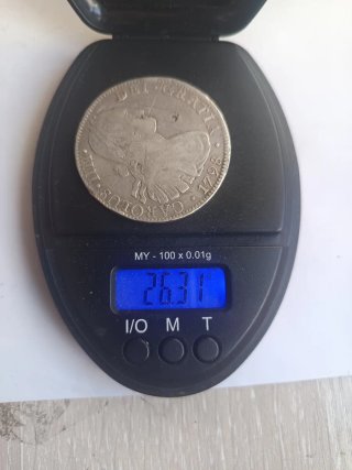 8 Reales 1798 Carlos IV Plata