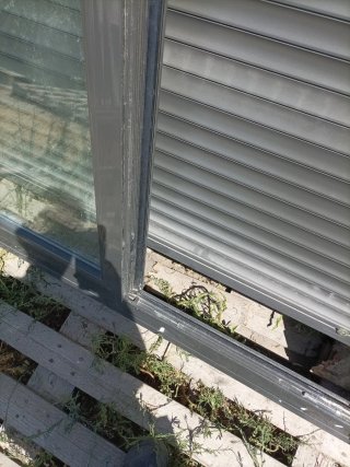 Ventanas aluminio abatibles (2 unidades)