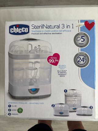 Esterilizador Chicco SterilNatural 3 en 1